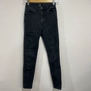NEUW Marilyn Skinny - Blackest Silk Denim Jeans